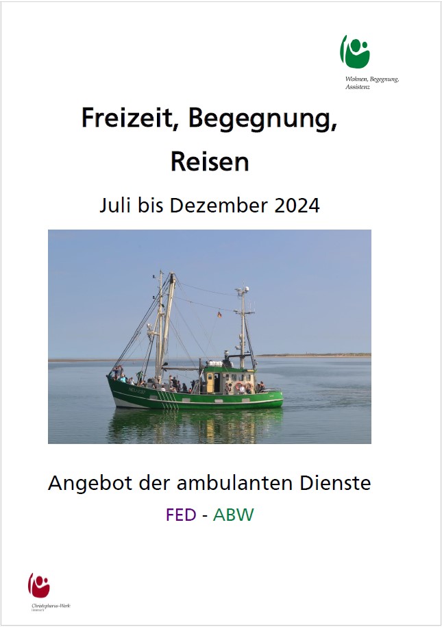 Cover Freizeitheft 2024, 2. Halbjahr