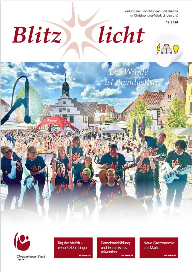 Cover der Hauszeitschrift Blitzlicht