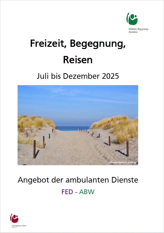 Cover Freizeitheft 2025, 2. Halbjahr